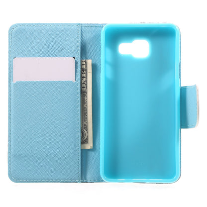 Stand Leather Phone Case for Samsung Galaxy A3 SM-A310F (2016)