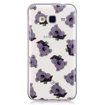 Patterned IMD Soft TPU Back Case for Samsung Galaxy J3 (2016) / J3