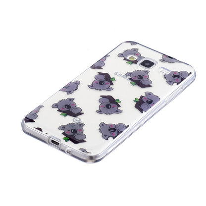 Patterned IMD Soft TPU Back Case for Samsung Galaxy J3 (2016) / J3