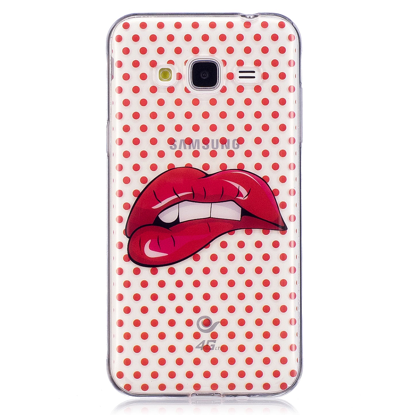 Patterned IMD Soft TPU Back Case for Samsung Galaxy J3 (2016) / J3
