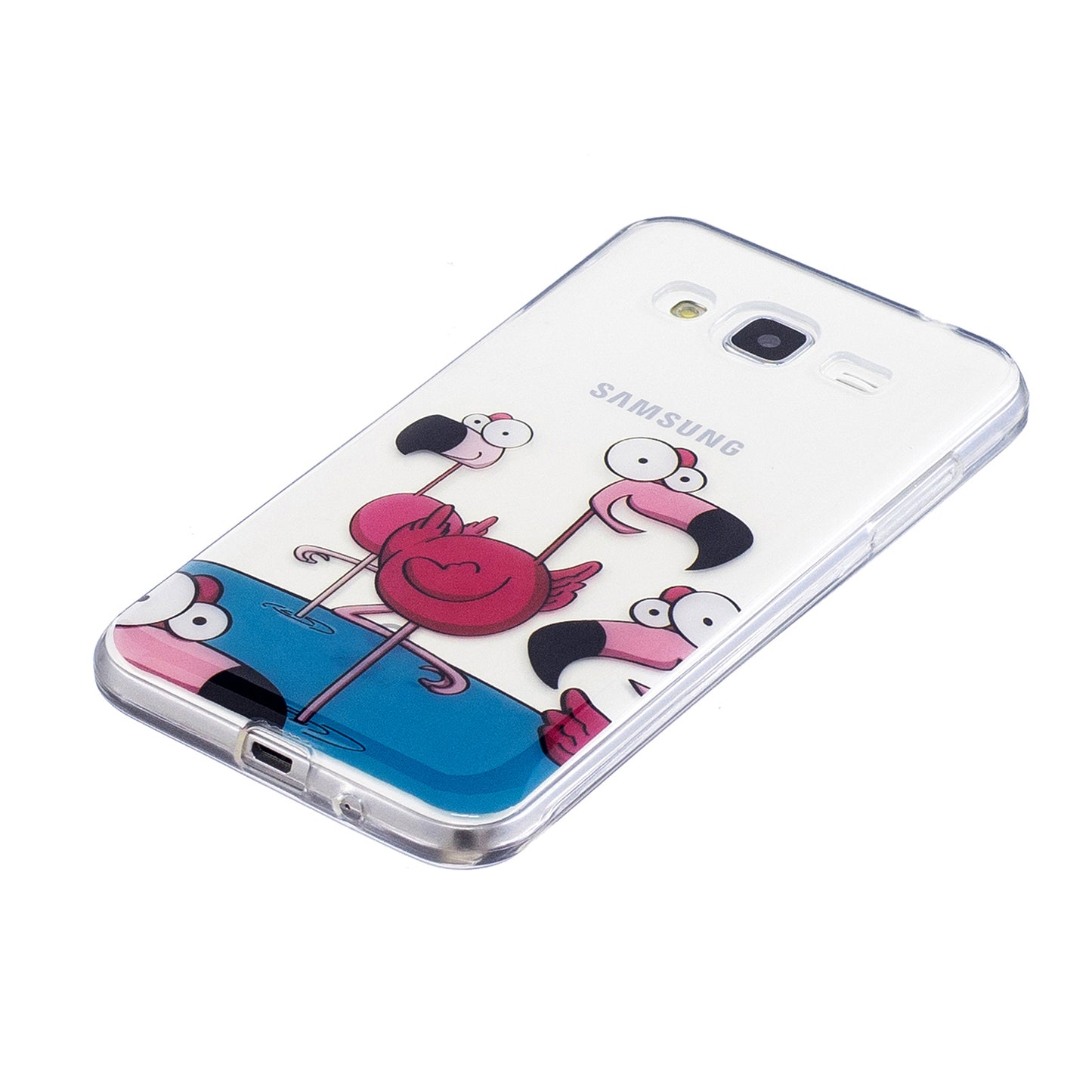 Patterned IMD Soft TPU Back Case for Samsung Galaxy J3 (2016) / J3