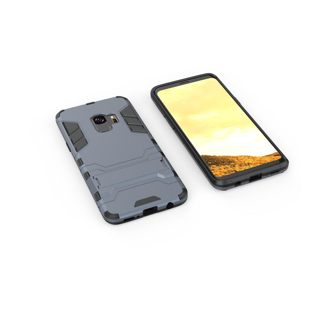 Cool Guard PC TPU Hybrid Case with Kickstand for Samsung Galaxy S9 G960