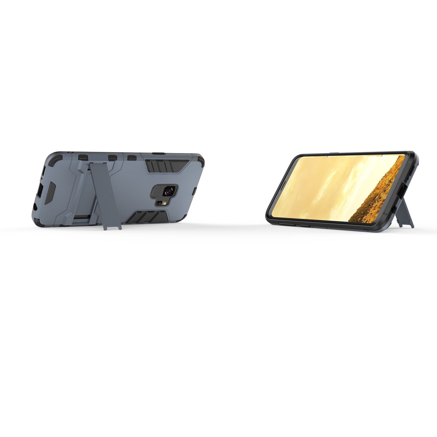 Cool Guard PC TPU Hybrid Case with Kickstand for Samsung Galaxy S9 G960