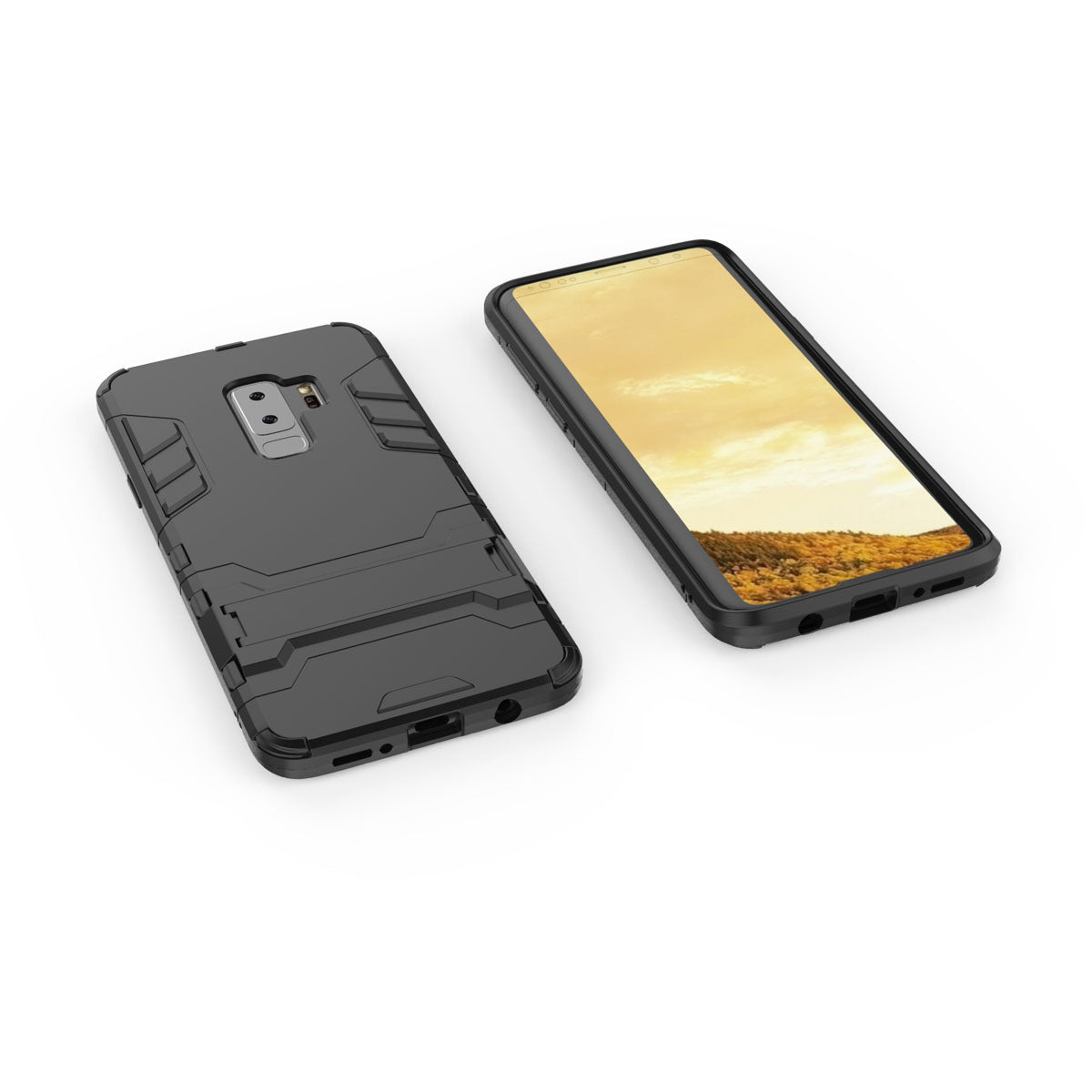 Cool Guard Kickstand Hybrid PC TPU Phone Case for Samsung Galaxy S9+ G965