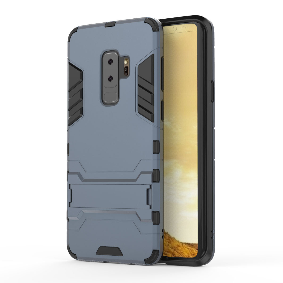 Cool Guard Kickstand Hybrid PC TPU Phone Case for Samsung Galaxy S9+ G965