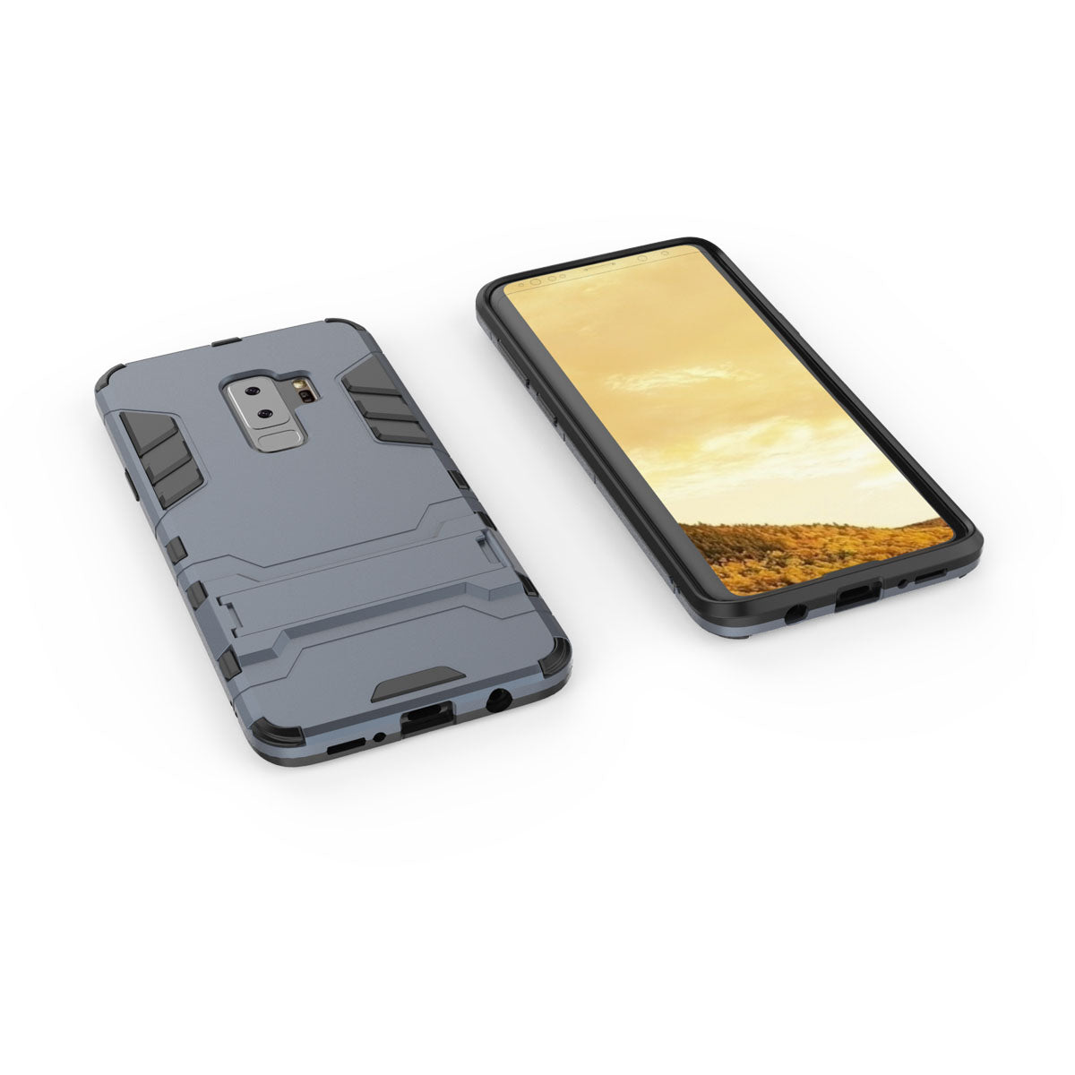 Cool Guard Kickstand Hybrid PC TPU Phone Case for Samsung Galaxy S9+ G965