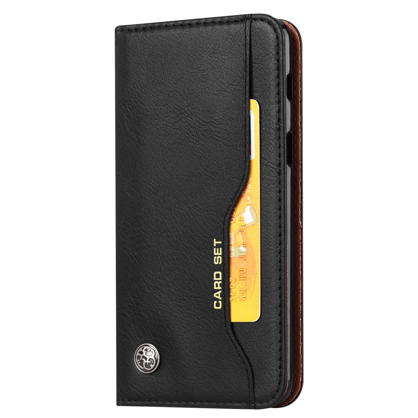 For Samsung Galaxy A8 (2018) PU Leather Wallet Stand Protective Casing