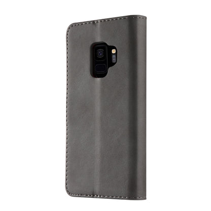 LC.IMEEKE TPU + PU Leather Case for Samsung Galaxy S9 SM-G960 with Wallet and Adjustable Stand Design