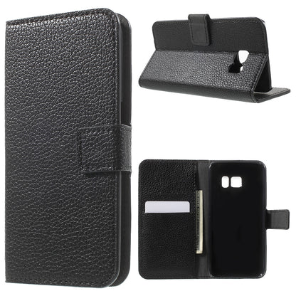 Litchi Wallet Stand Leather Case for Samsung Galaxy S7