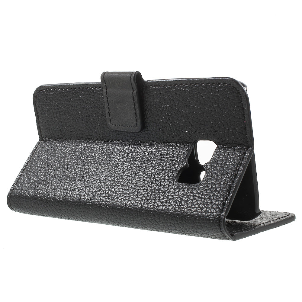 Litchi Wallet Stand Leather Case for Samsung Galaxy S7
