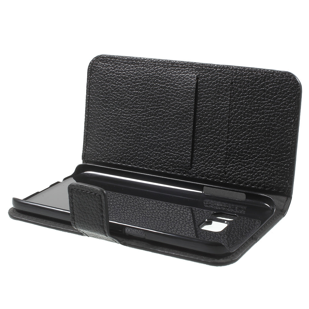 Litchi Wallet Stand Leather Case for Samsung Galaxy S7