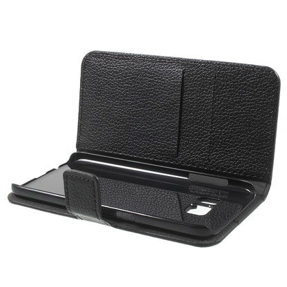 Litchi Wallet Stand Leather Case for Samsung Galaxy S7