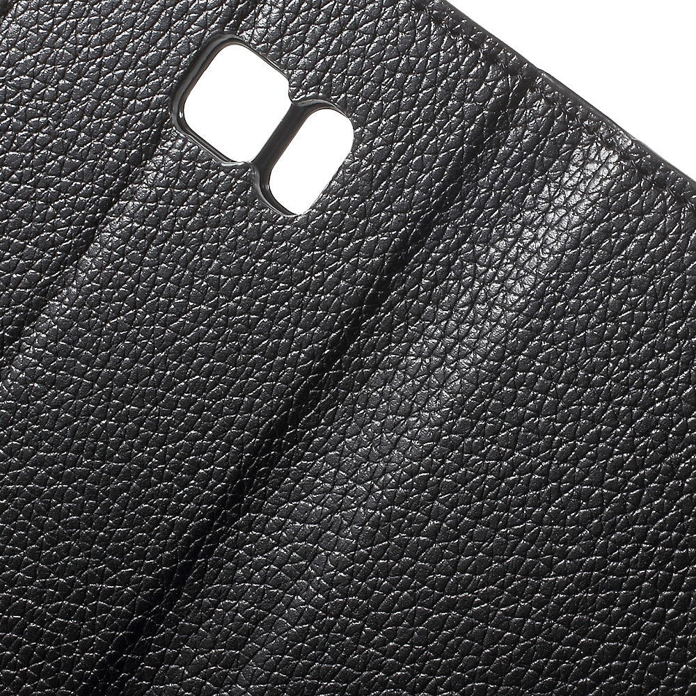 Litchi Wallet Stand Leather Case for Samsung Galaxy S7