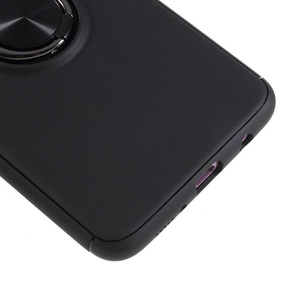 Finger Ring Kickstand TPU Case (Built-in Magnetic Holder Metal Sheet) for Samsung Galaxy S9 Plus SM-G965