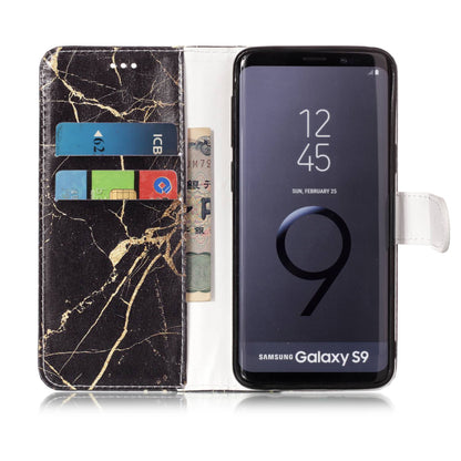 Patterned PU Leather Wallet Stand Phone Casing for Samsung Galaxy S9 G960