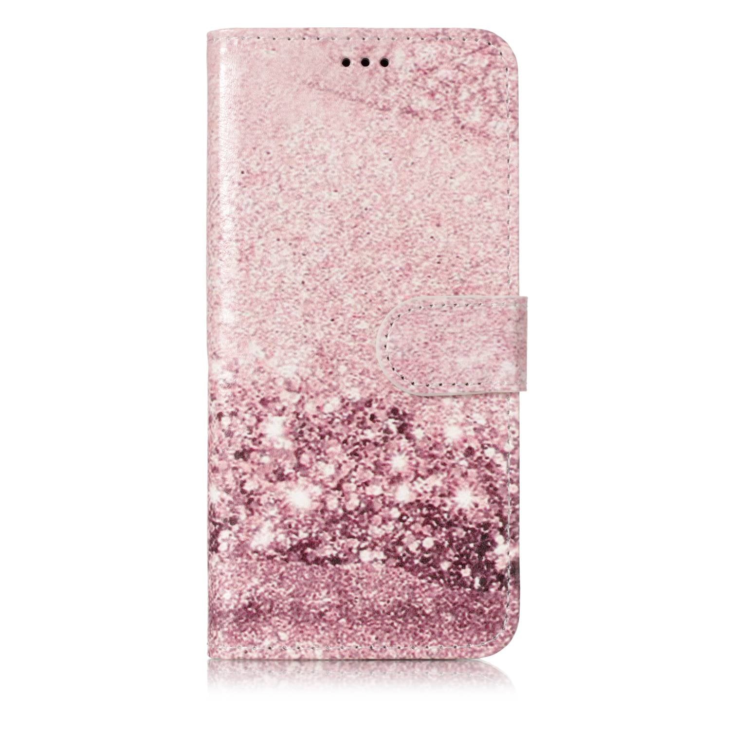Patterned PU Leather Wallet Stand Phone Casing for Samsung Galaxy S9 G960