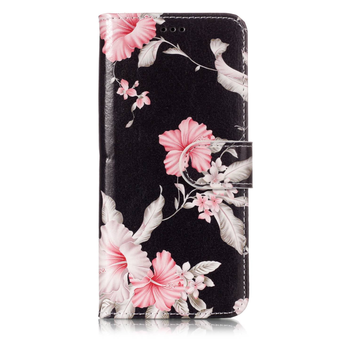 Patterned PU Leather Wallet Stand Phone Casing for Samsung Galaxy S9 G960