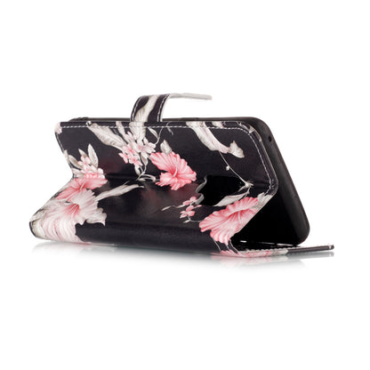 Patterned PU Leather Wallet Stand Phone Casing for Samsung Galaxy S9 G960