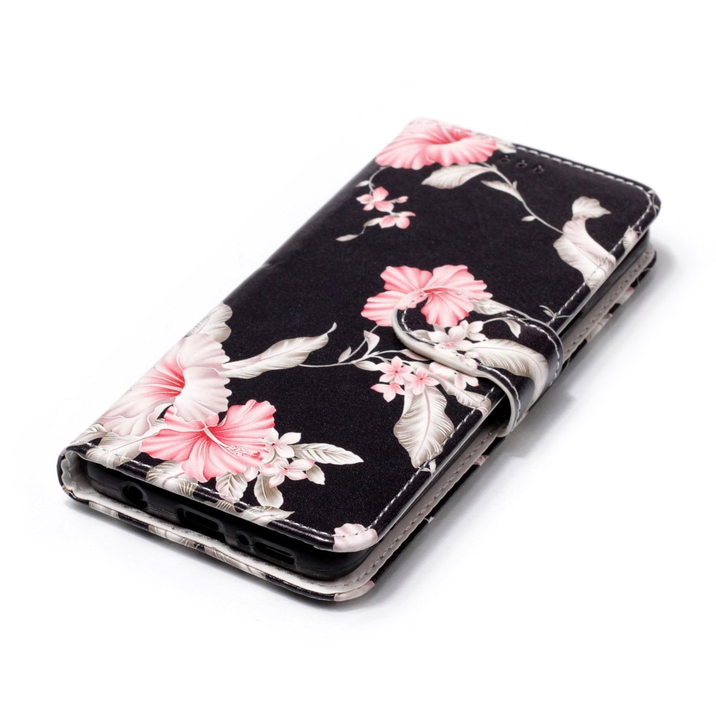 Patterned PU Leather Wallet Stand Phone Casing for Samsung Galaxy S9 G960
