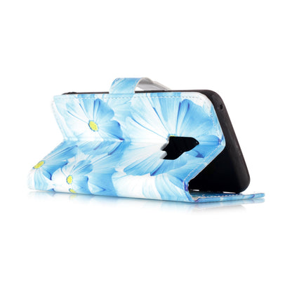 Patterned PU Leather Wallet Stand Phone Casing for Samsung Galaxy S9 G960