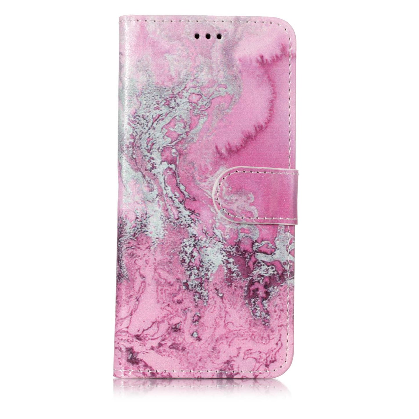 Patterned PU Leather Wallet Stand Phone Casing for Samsung Galaxy S9 G960