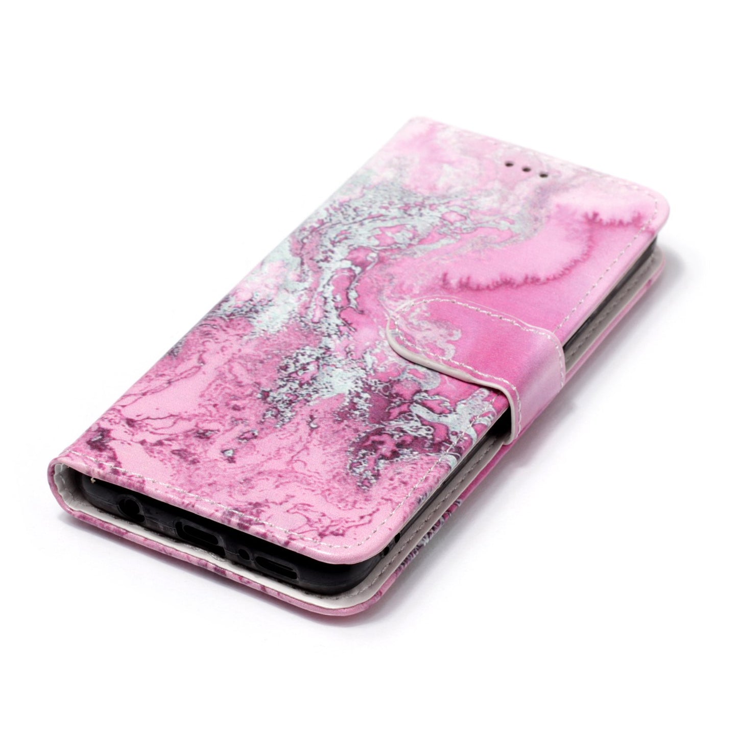 Patterned PU Leather Wallet Stand Phone Casing for Samsung Galaxy S9 G960