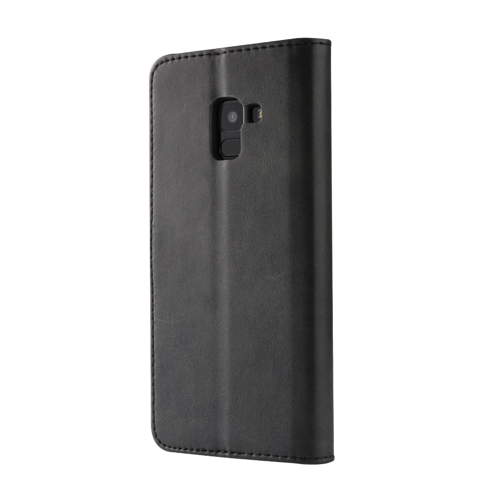 LC.IMEEKE Wallet Leather Stand Case for Samsung Galaxy A8 (2018)