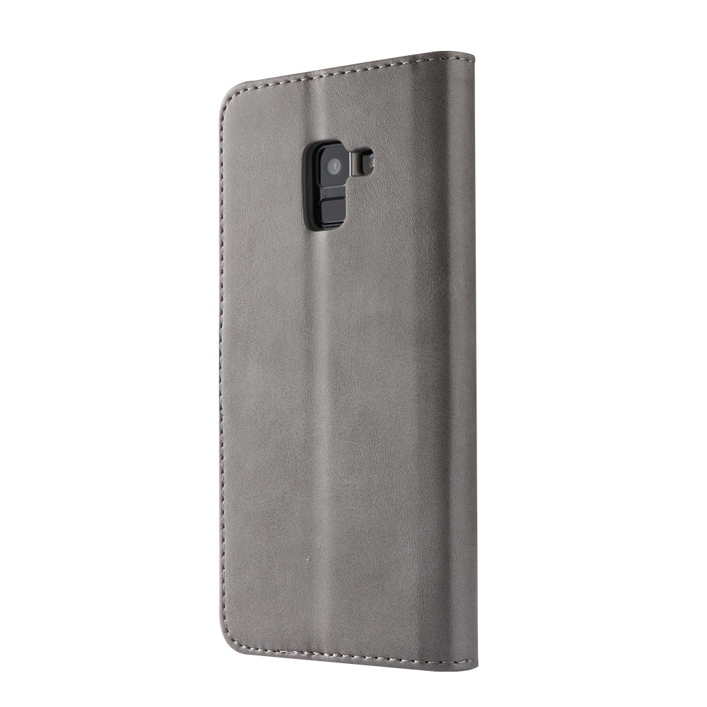 LC.IMEEKE Wallet Leather Stand Case for Samsung Galaxy A8 (2018)
