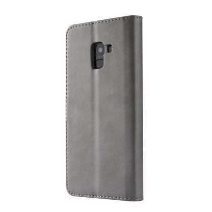 LC.IMEEKE Wallet Leather Stand Case for Samsung Galaxy A8 (2018)