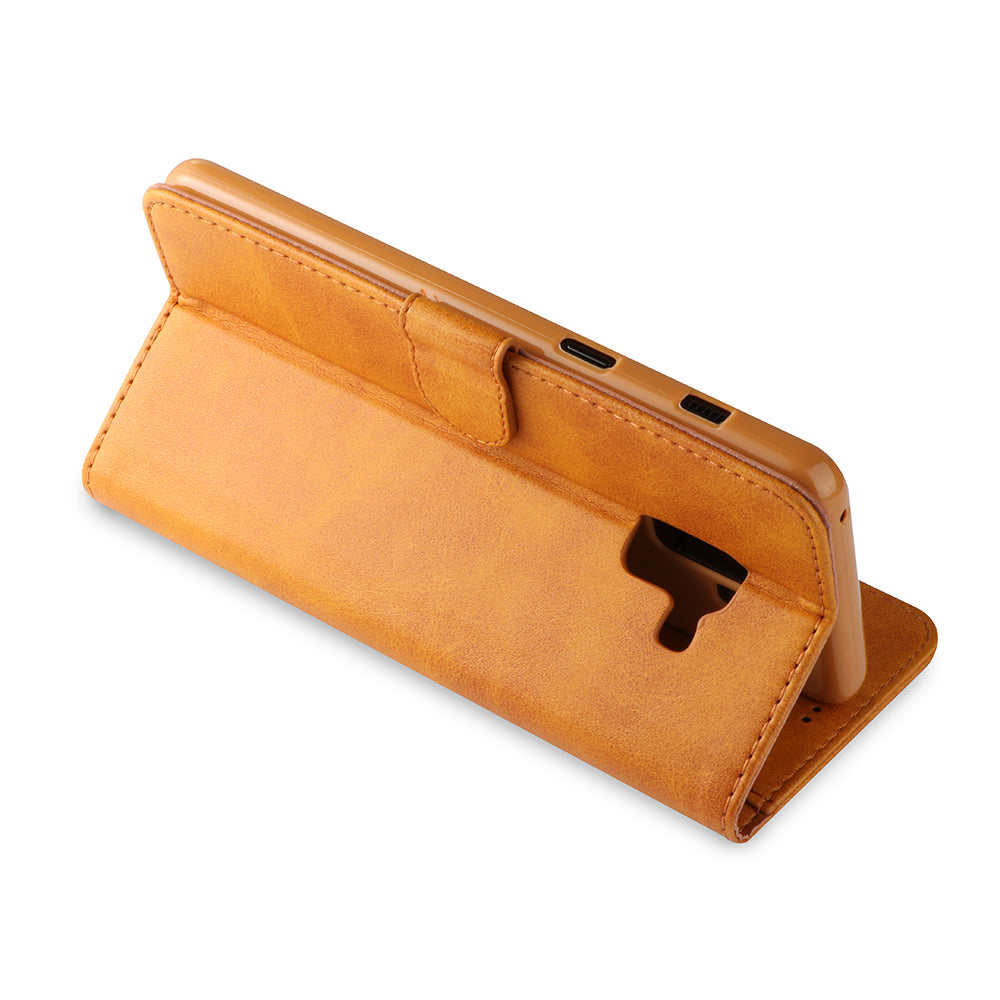LC.IMEEKE Wallet Leather Stand Case for Samsung Galaxy A8 (2018)