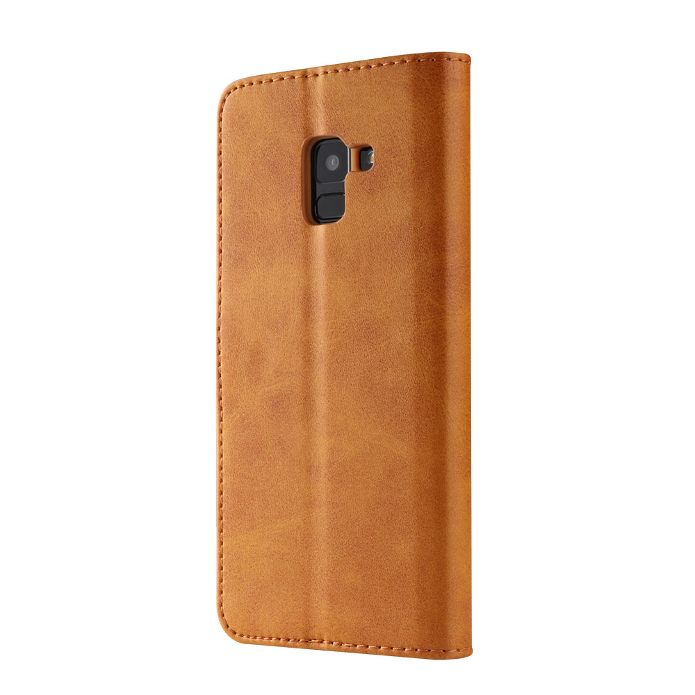 LC.IMEEKE Wallet Leather Stand Case for Samsung Galaxy A8 (2018)