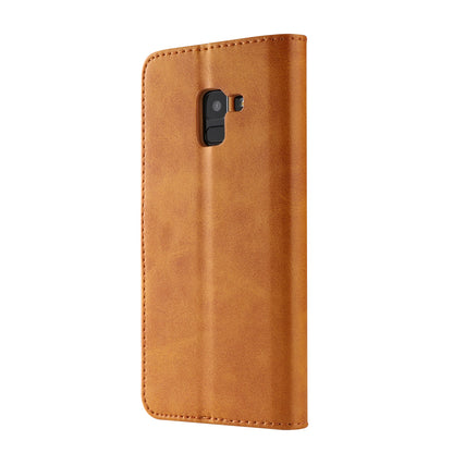 LC.IMEEKE Wallet Leather Stand Case for Samsung Galaxy A8 (2018)