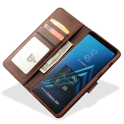 LC.IMEEKE Wallet Leather Stand Case for Samsung Galaxy A8 (2018)