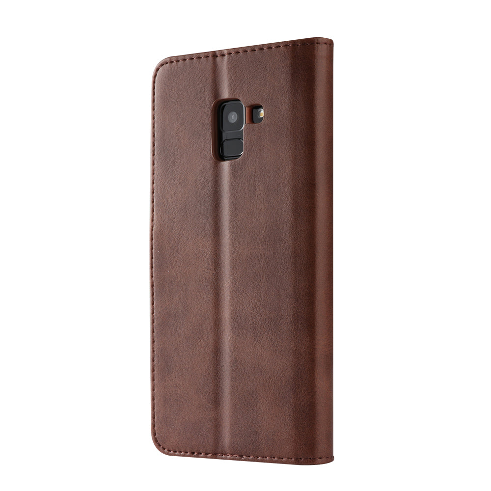 LC.IMEEKE Wallet Leather Stand Case for Samsung Galaxy A8 (2018)