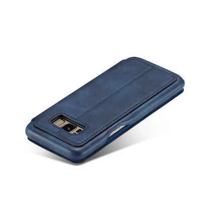 LC.IMEEKE Retro Style Leather Card Holder Case Phone Shell for Samsung Galaxy S8 SM-G950