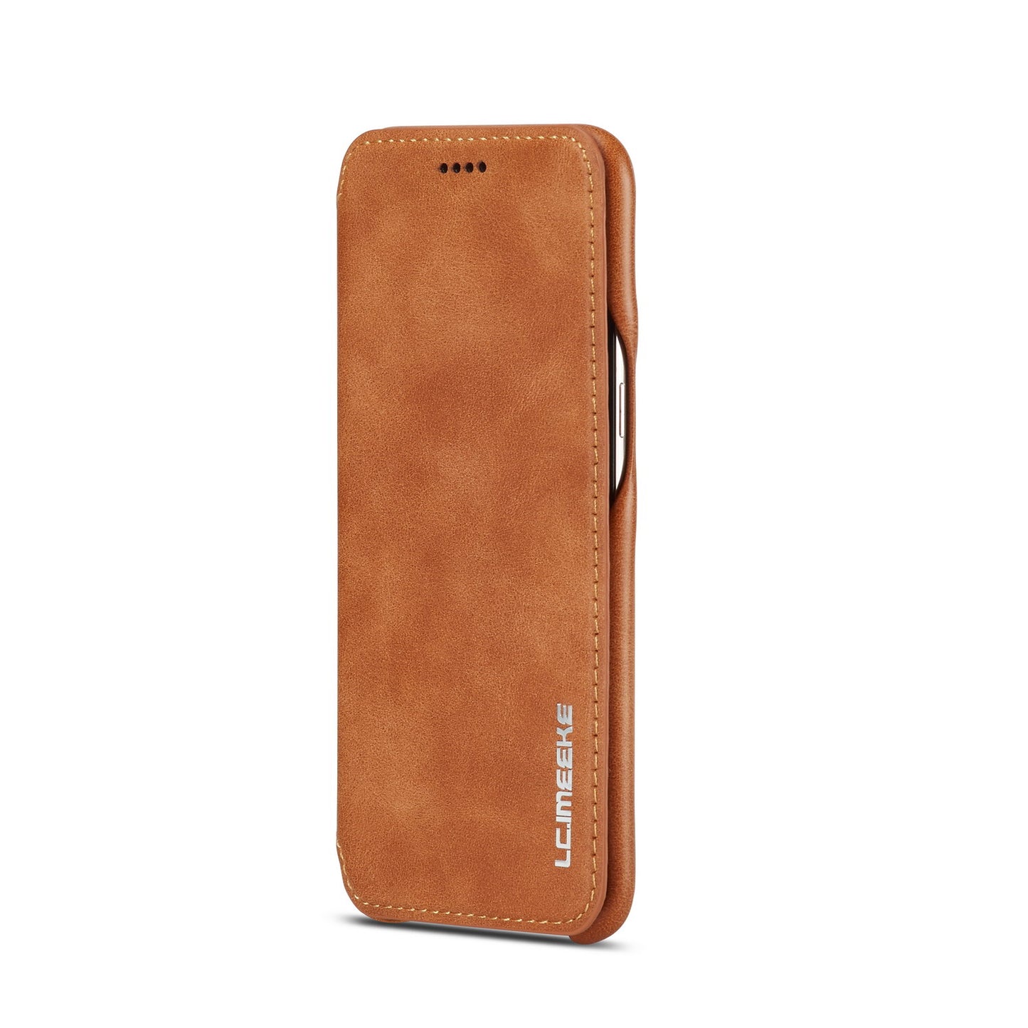 LC.IMEEKE Retro Style Leather Card Holder Case Phone Shell for Samsung Galaxy S8 SM-G950