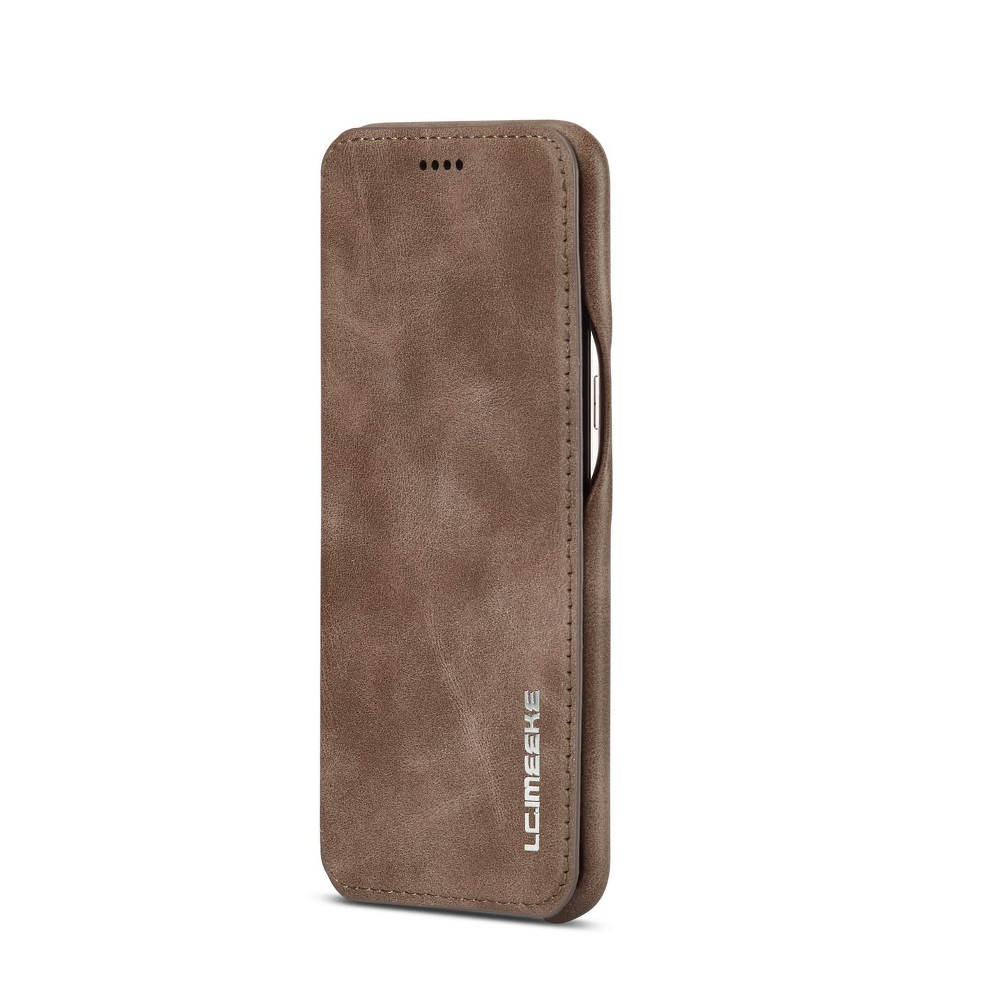 LC.IMEEKE Retro Style Leather Card Holder Case Phone Shell for Samsung Galaxy S8 SM-G950