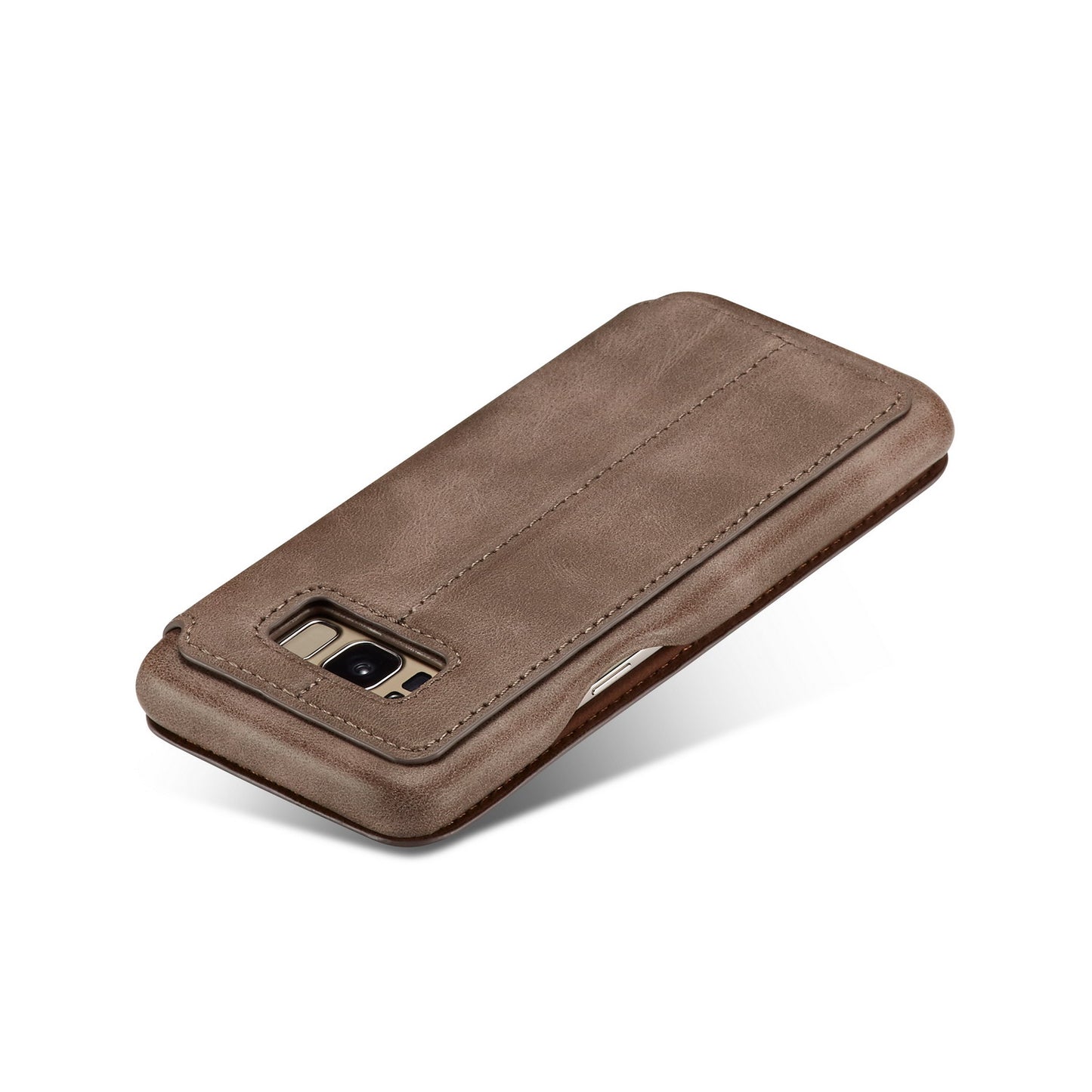 LC.IMEEKE Retro Style Leather Card Holder Case Phone Shell for Samsung Galaxy S8 SM-G950