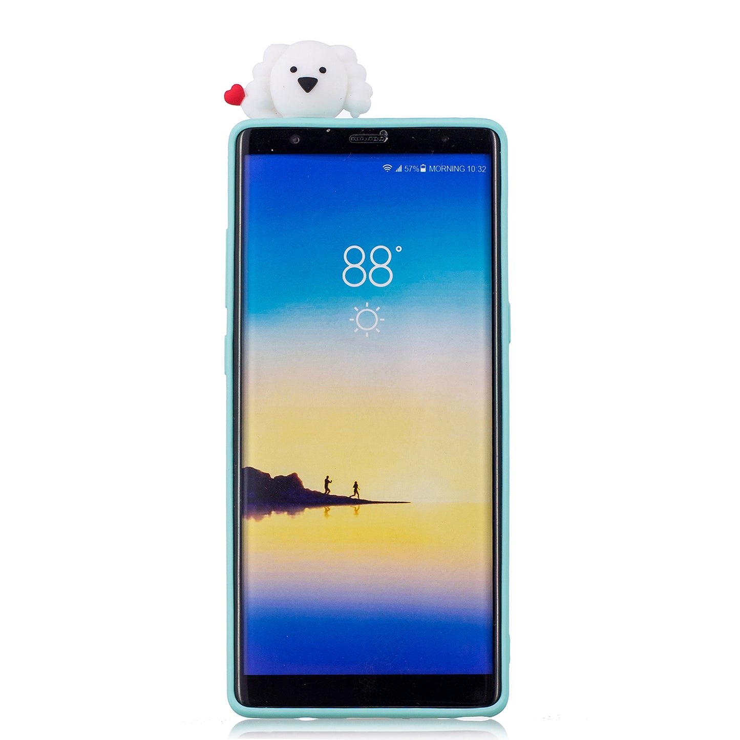 3D Cute Doll Pattern Printing TPU Cover Shell for Samsung Galaxy Note 8 SM-N950