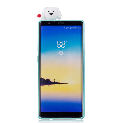 3D Cute Doll Pattern Printing TPU Cover Shell for Samsung Galaxy Note 8 SM-N950
