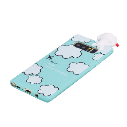3D Cute Doll Pattern Printing TPU Cover Shell for Samsung Galaxy Note 8 SM-N950