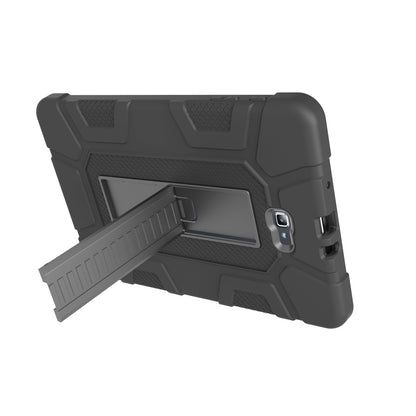 Shock Proof Anti-dust Hybrid TPU + PC Protective Case with Kickstand for Samsung Galaxy Tab A 10.1 (2016)