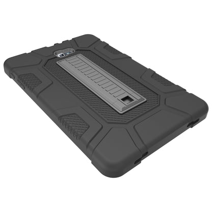 Shock Proof Anti-dust Hybrid TPU + PC Protective Case with Kickstand for Samsung Galaxy Tab A 10.1 (2016)