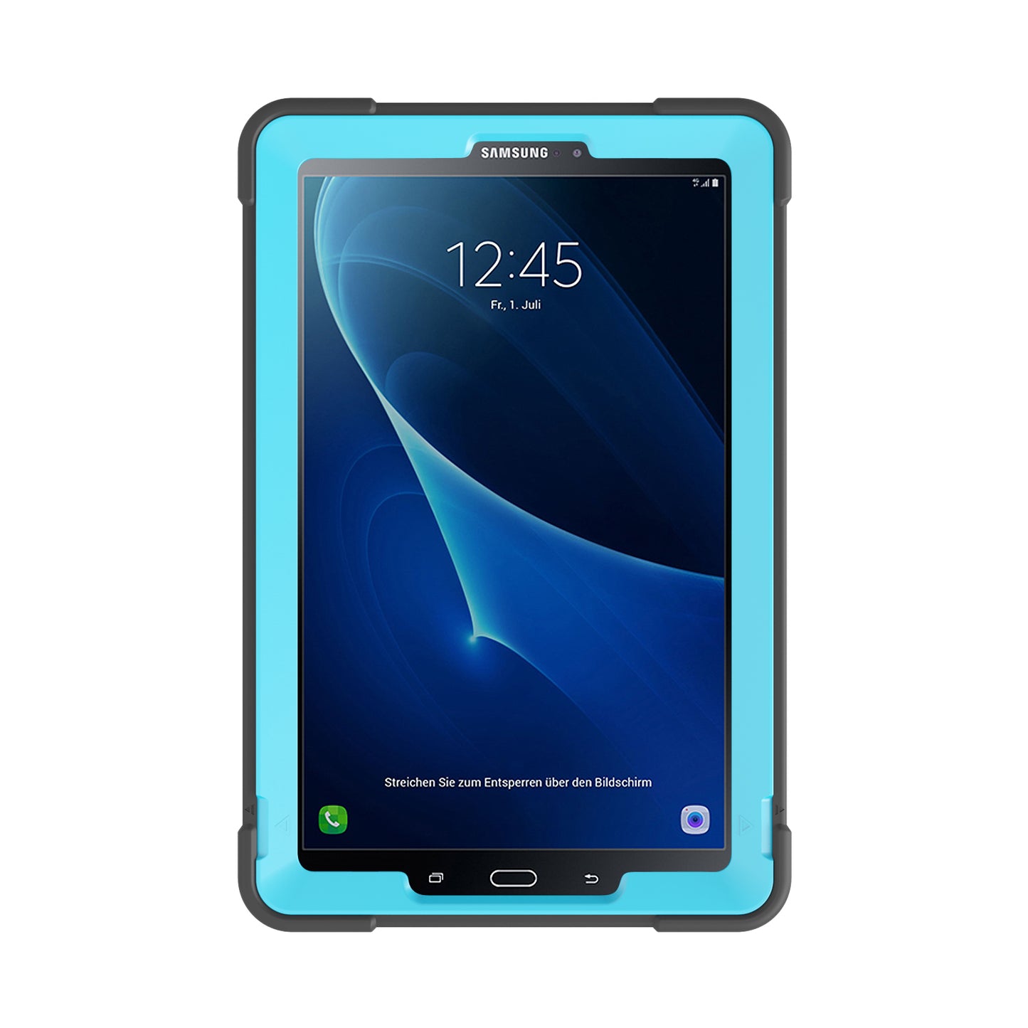 Shock Proof Anti-dust Hybrid TPU + PC Protective Case with Kickstand for Samsung Galaxy Tab A 10.1 (2016)