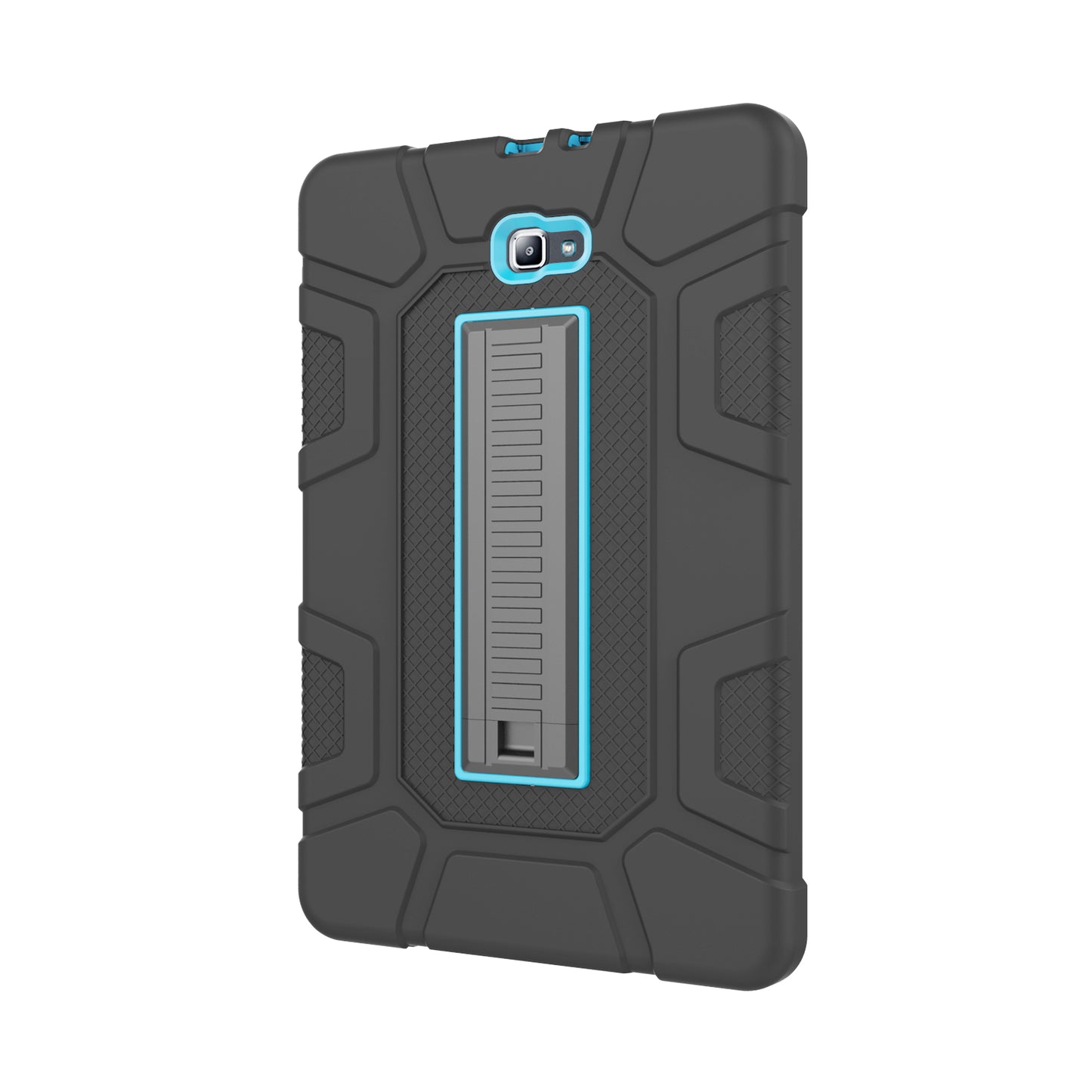 Shock Proof Anti-dust Hybrid TPU + PC Protective Case with Kickstand for Samsung Galaxy Tab A 10.1 (2016)
