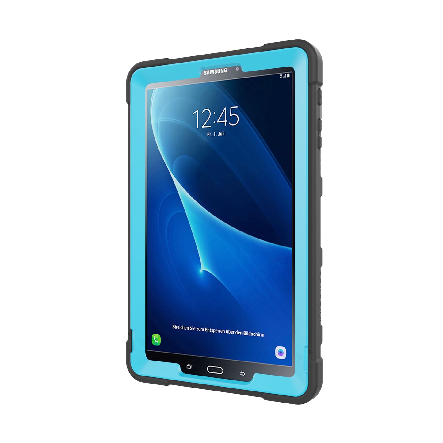 Shock Proof Anti-dust Hybrid TPU + PC Protective Case with Kickstand for Samsung Galaxy Tab A 10.1 (2016)