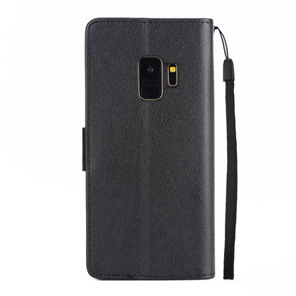PU Leather Wallet Stand Phone Case for Samsung Galaxy S9 SM-G960