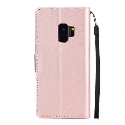 PU Leather Wallet Stand Phone Case for Samsung Galaxy S9 SM-G960