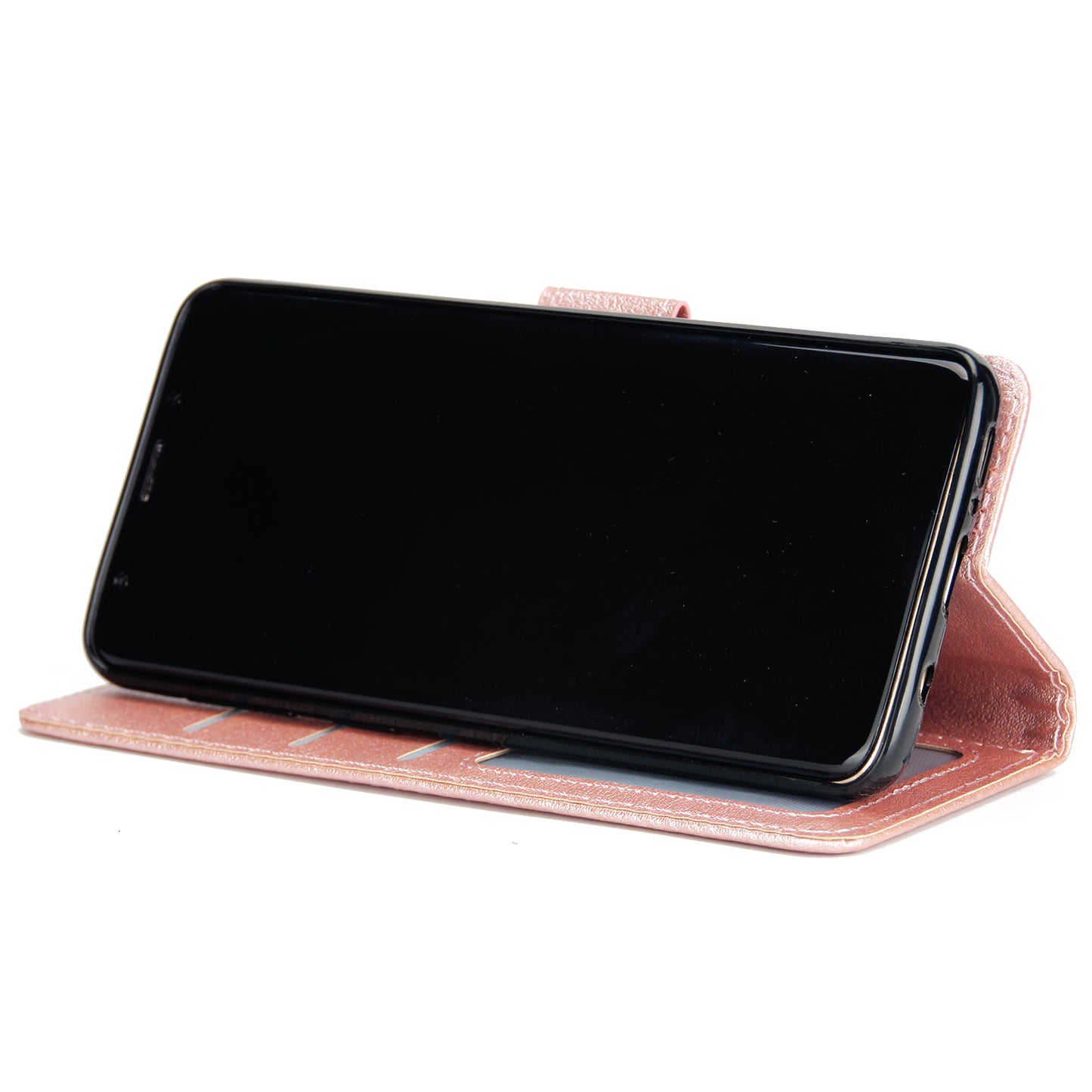 PU Leather Wallet Stand Phone Case for Samsung Galaxy S9 SM-G960