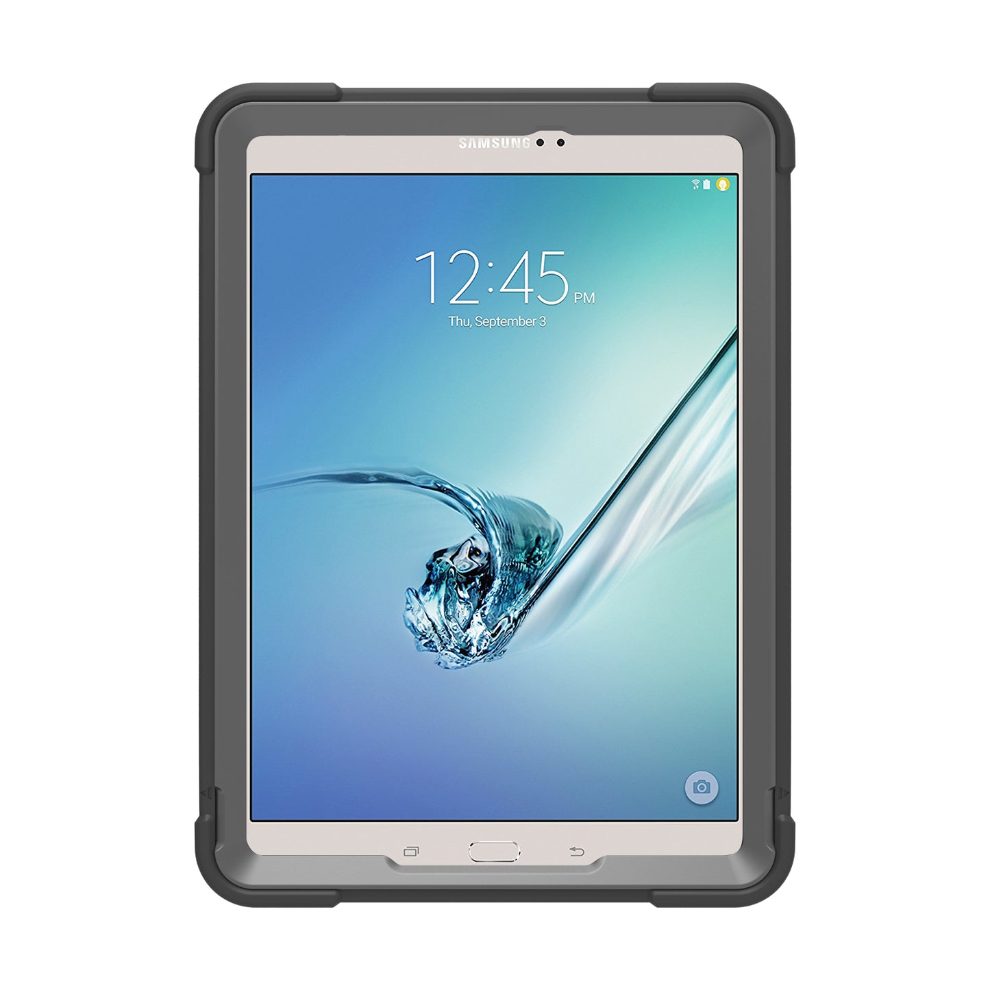 Shock Proof Anti-dust Hybrid TPU + PC Protective Case with Kickstand for Samsung Galaxy Tab S2 9.7 T810 T815